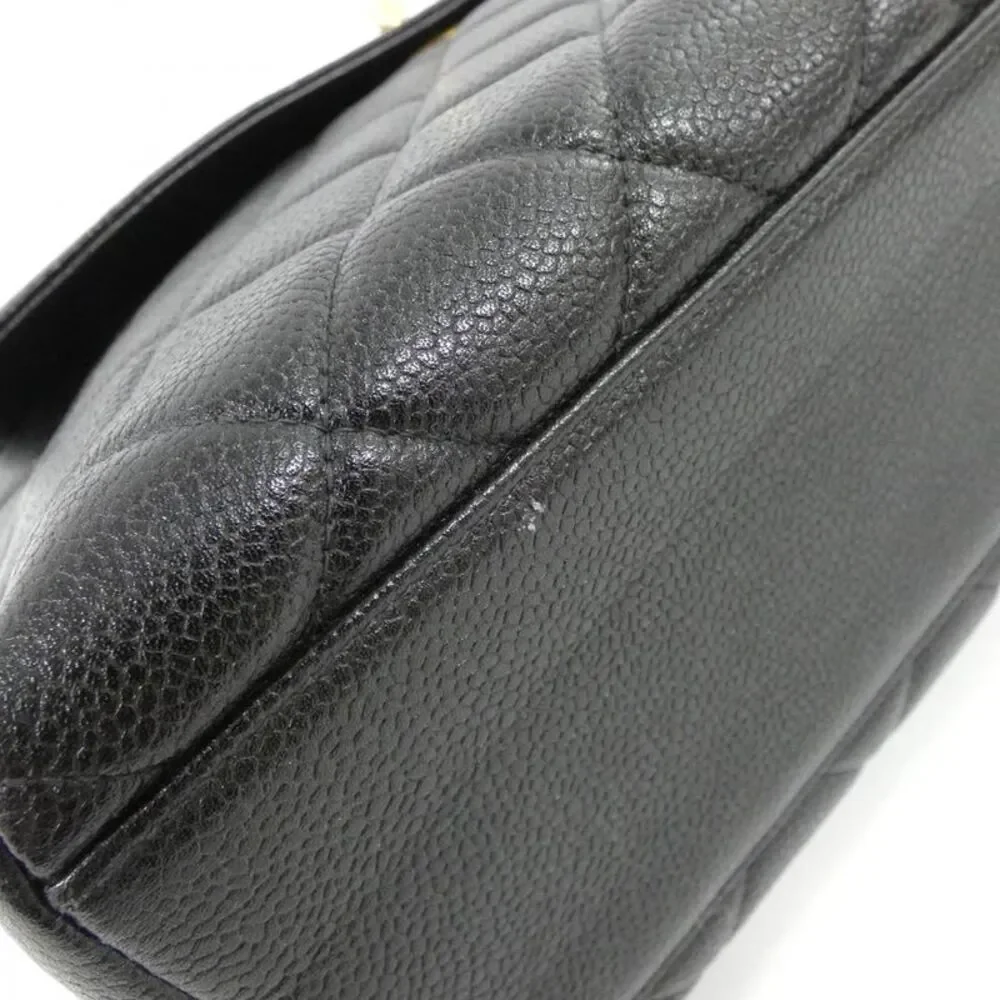 Chanel Grained Calfskin Handbag